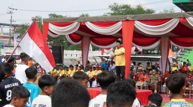 Cari Bibit Unggul Sepak Bola, Sidoarjo Gelar LPI Tingkat SD