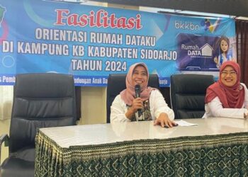 DPPPA dan KB Sidoarjo Lakukan Optimalisasi Kampung Keluarga Berkualitas