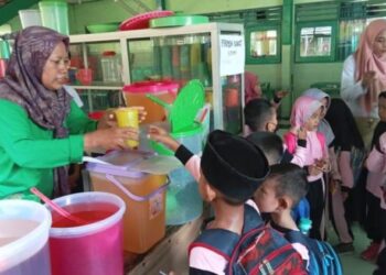 TK Mutiara Indah Kolaborasi Kantin Sekolah Dengan SMPN 2 Candi