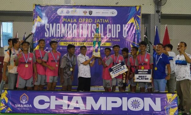 Piala SMAMDA Futsal Cup V 2024, Diraih Mts Negeri 2 Malang