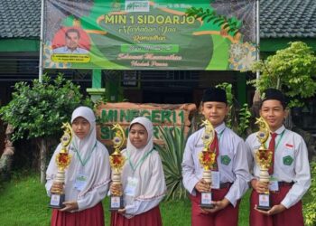 MIN Sidoarjo Juara Umum ‘Islamic Festival 2024’ SMP Sepuluh Nopember