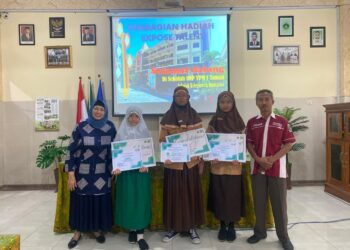 SDN Wage 1 dan MI. Bahrul Ulum Juara 1 Olimpiade Expose Talent 2024 SMP YPM 1 Taman