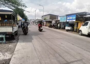 Pasca Betonisasi, Bermunculan Pedagang Kelontong di Sekitar Jalan Geluran