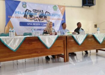 Kuatkan Literasi, Ratusan Siswa SMA Negeri 1 Tarik Ikuti Pelatihan Jurnalistik