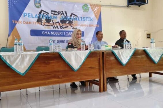 Kuatkan Literasi, Ratusan Siswa SMA Negeri 1 Tarik Ikuti Pelatihan Jurnalistik