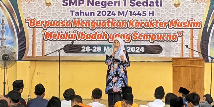 SMPN 1 Sedati Tanamkan Karakter Berbudi Luhur Dalam Pesantren Ramadhan