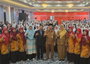 Kepala Dikbud Sidoarjo Buka Bimtek PKB Bersama IGTKI Waru