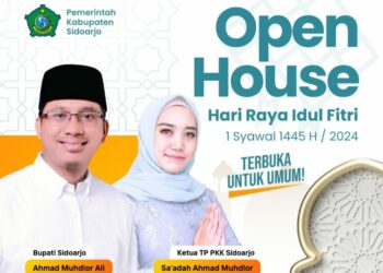 Bupati Sidoarjo Bosok Open House Untuk Masyarakat