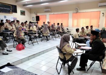 432 Siswa Kelas X SMKN1 Sidoarjo Ikuti Munaqosah Tahfidz Al Quran