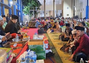 Jama’ah Semaan Al-Qur’an ‘Jantiko Mantab’ Do’akan SMK Antartika 2 Sidoarjo