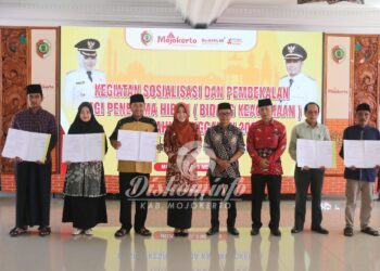 Puluhan Lembaga Keagamaan Dapat Hibah Dari Pemkab Mojokerto