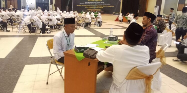 LPPD Jatim Uji 167 Santri Beasiswa Baca Fathul Qorib dan Wawasan Kebangsaan