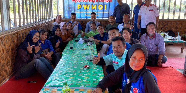 Kopi Bareng PWMOI, Perkuat Profesionalisme Jurnalistik