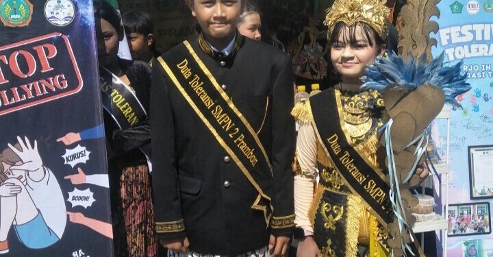 Walau Belum Setahun Berdiri SMPN 2 Prambon Berani Ikuti Festival Toleransi