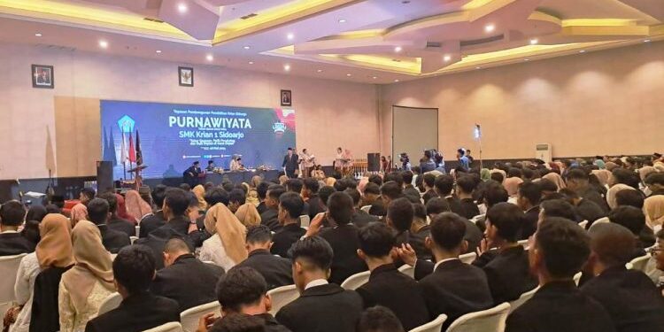 Purnawiyata SMK Krian 1 Sidoarjo ‘Tabur Gagasan, Petik Perubahan dan Raih Impian di Masa Depan’