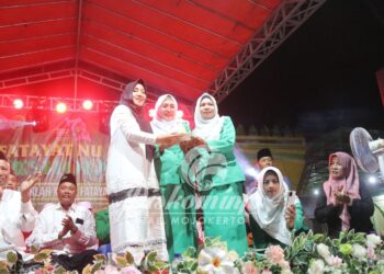 Bupati Ikfina Puji Kekompakan dan Semangat Warga NU Jetis