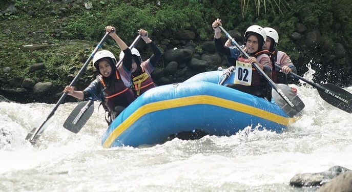 Sukses di Kejurprov, Kini Tim Arung Jeram Putri SMA Wahid Hasyim 2 Ikuti Kejurnas di Jakarta