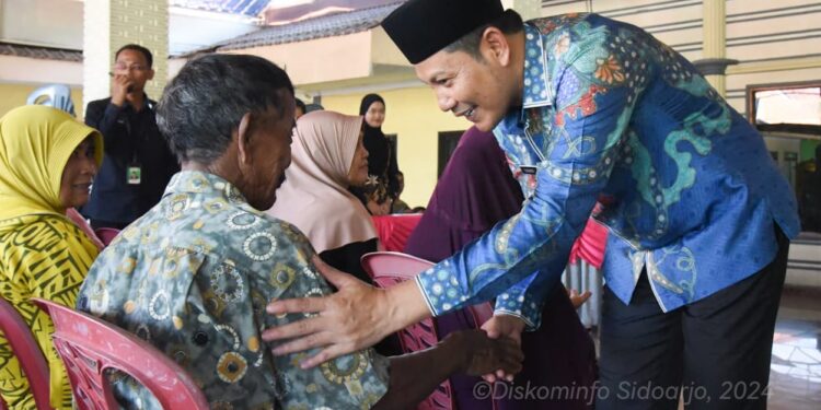 Plt. Bupati Subandi Lega Bisa Bertemu KPM di Kecamatan Balongbendo dan Tarik