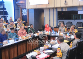 Bupati Ikfina Bersama Forkopimda Mojokerto Gelar Rakor Persiapan Perayaan Satu Syuro