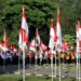 Semarakkan HUT RI ke 79, Pemprov-Pemkab Lakukan Gerakan Pembagian 10 Juta Bendera Merah Putih