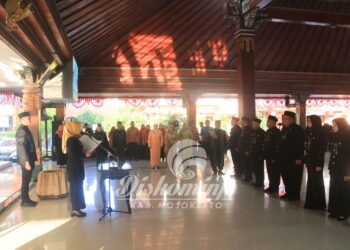 Bupati Mojokerto Minta Pejabat Baru Yang Telah Dilantik, Berikan Pelayanan Terbaik.