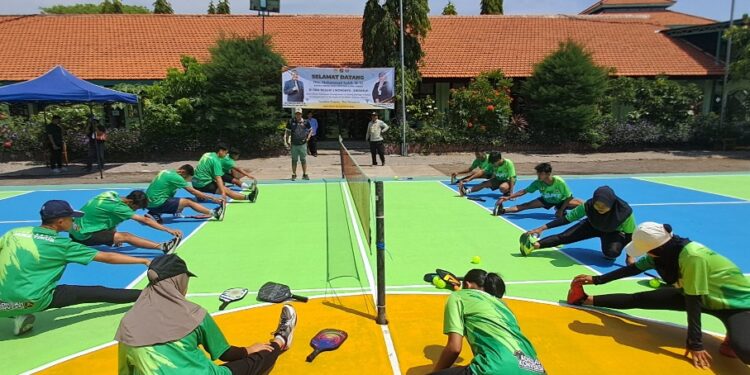 SMA Negeri 1 Wonoayu Jadi Tempat TC Atlet Pickleball PON ke XXI 2024