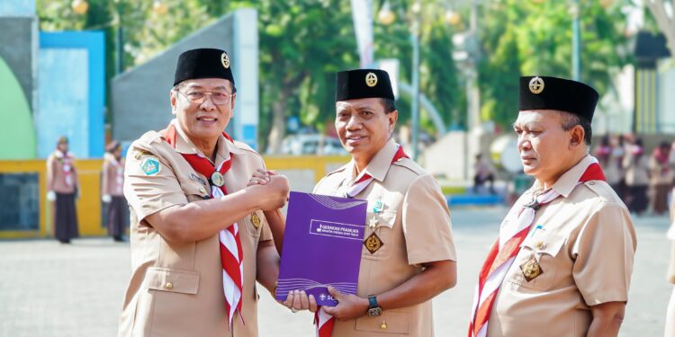 Pemkab Lamongan Gelar Upacara Hari Pramuka ke 63