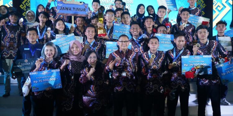 Jatim Sukses Pertahankan Juara Umum LKS Nasional 2024