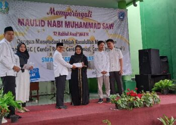 SMA Negeri 3 Sidoarjo Gelar Peringatan Maulid Nabi ” Meneladani Ahlak Rasulullah”