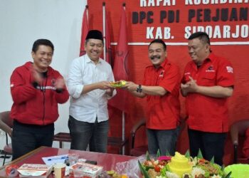 Pilkada Sidoarjo, DPC PDI Perjuangan Perkuat Menangkan Achmad Amir Aslichin-Edy Widodo