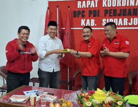 Pilkada Sidoarjo, DPC PDI Perjuangan Perkuat Menangkan Achmad Amir Aslichin-Edy Widodo