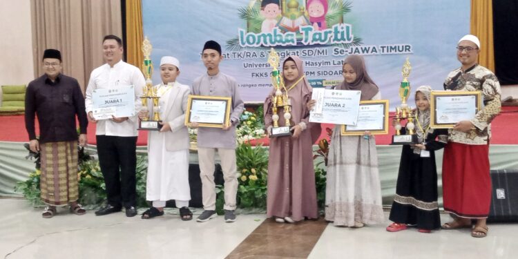Arsyila dan Muhammad Raihan Menangkan Lomba Tartil Al-Quran Tingkat TK/SD se Jatim di Y