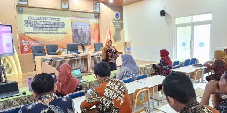 Cegah Perundungan, SMA Negeri 1 Taman Lakukan MoU dengan DP3AKB Sidoarjo