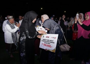 14.119 Guru Ngaji Terima Insentif dari Pemkab Banyuwangi.