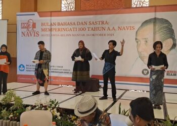 BBJT Peringati 100 Tahun A.A Navis, Tampilkan ‘Robohnya Surau Kami’