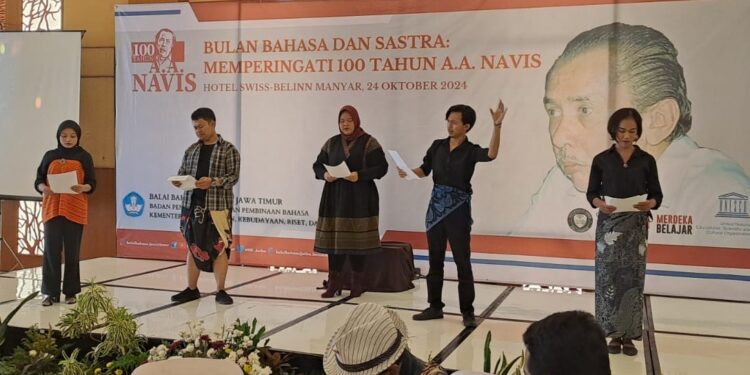 BBJT Peringati 100 Tahun A.A Navis, Tampilkan ‘Robohnya Surau Kami’