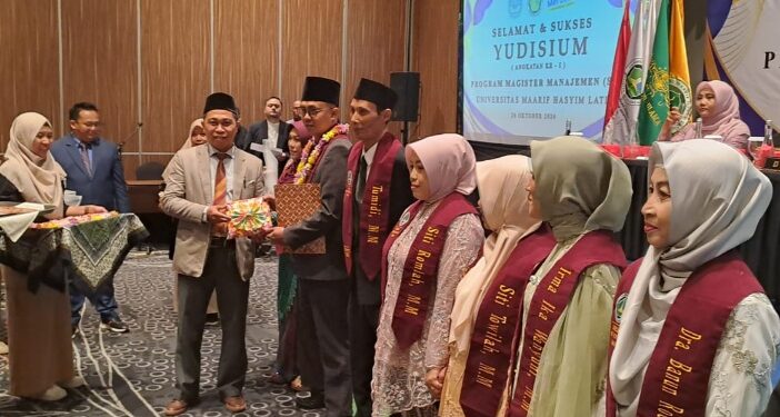 UMAHA Laksakan Yudisium Angkatan I Program Magister Manajemen (S2)