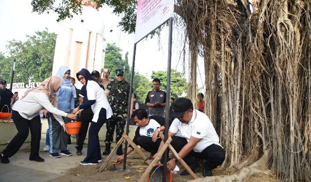 Geber Sidoarjo Serentak diikuti 15 Ribu ASN Kerja Bakti Bersama