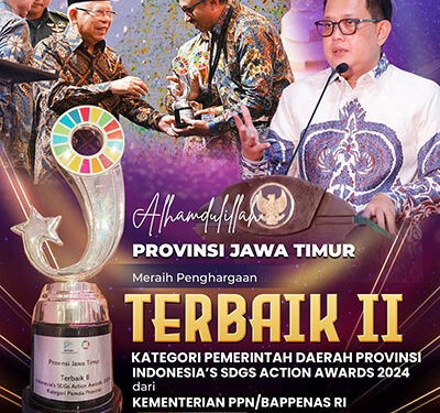 Dari OPOP Pemprov Jatim Raih Peringkat Terbaik Kedua SDGs Action Awards 2024
