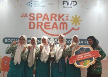SMPN 3 Sidoarjo Raih ‘Volunteers Choice Award’ Tingkat Nasional