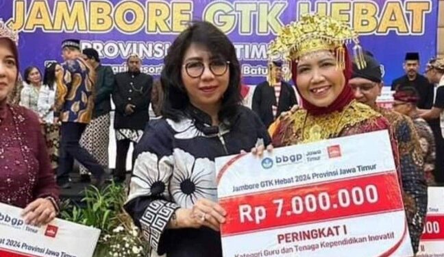 Mariya Ernawati, Kepala SMKN 2 Buduran Terbaik 1 Jambore GTK Hebat Jawa Timur 2024