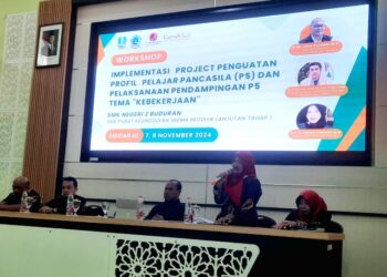 SMKN 2 Buduran Laksanakan Workshop dan Pendampingan P5 ‘Kebekerjaan’
