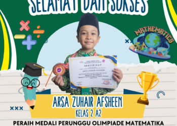 Siswa SD Ma’arif YPM Raih Olimpiade Matematika Cerdas Tangkas 3 Tingkat Nasional 