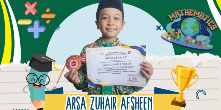 Siswa SD Ma’arif YPM Raih Olimpiade Matematika Cerdas Tangkas 3 Tingkat Nasional 