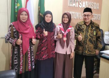 Chiquilla Azzahra Biantoro Siswi MTsN 1 Sidoarjo Juara 3 Open Tournament Anggar Piala 2024