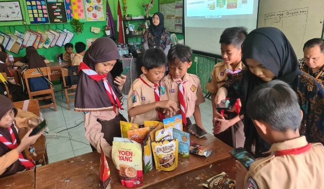 Siswa SDN Masangan Wetan Ikuti Program Digital Studentpreneur