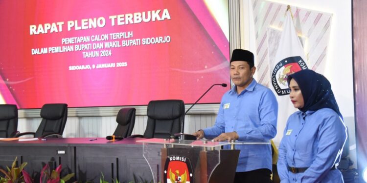 Usai Terpilih, Subandi-Mimik Berkomitmen Bawa Sidoarjo Lebih Baik
