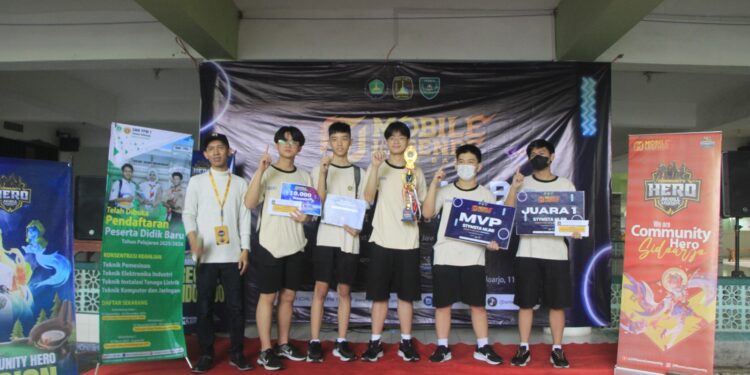 SMK YPM 1 Taman Gelar MLBB Competition 2025, Ajang Bergengsi Pelajar SMP-MTS se Jatim