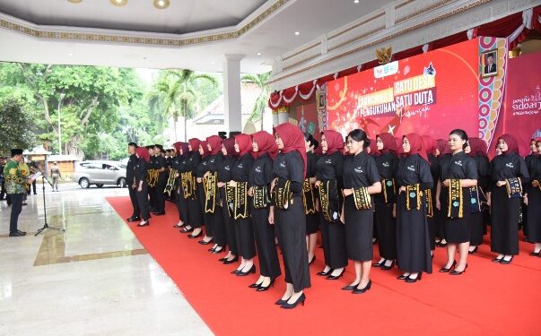 Plt Bupati Sidoarjo Subandi, Kukuhkan 164 Duta Pariwisata Desa