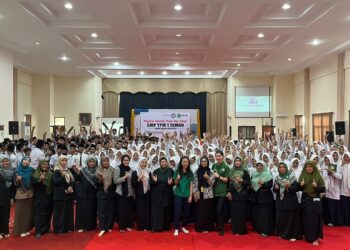 Siswa SMP YPM 1 Taman Dibekali Penguatan Kesehatan Mental Oleh TPM Fakultas Kedokteran Unair